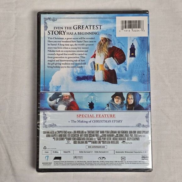 Christmas Story DVD New Sealed Santa Claus Origin Film - Picture 2 of 2